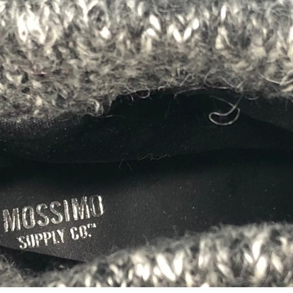 MOSSIMO HEELED BOOTS BLACK WOMEN SIZE 6.5 TWO SIDES ZIPPER - Picture 9 of 12